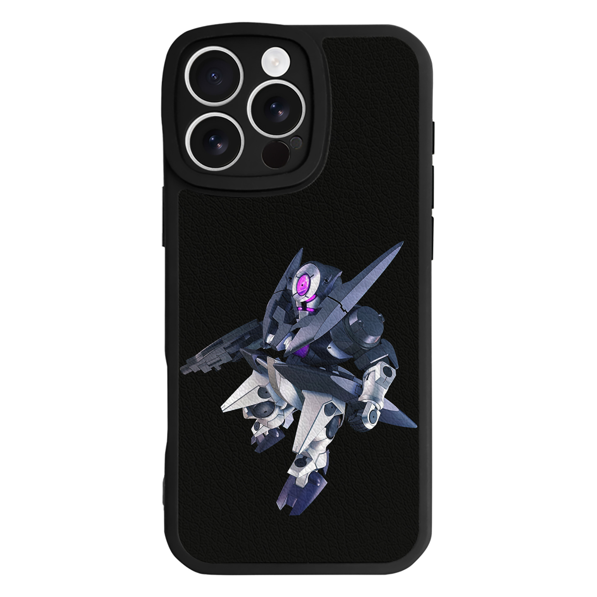 （画像用） 機動戦士ガンダム Mobile Suit Gundam 【iPhone 16シリーズ対応】シリコンスマホケース（レザー調） 材質：シリコン